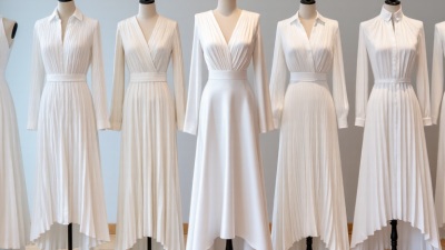 Top 10 White Pleated Dress Styles for Global Buyers
