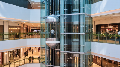Why Are Panoramic Elevators So Popular in Malls?