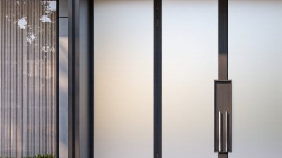 China Top Modern Front Door Frosted Glass Manufacturers