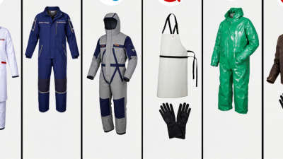 ¿Top 10 materiales usados en ropa de protección?