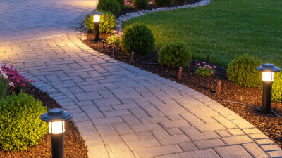 How to Hide Outdoor Landscape Lighting Wires?