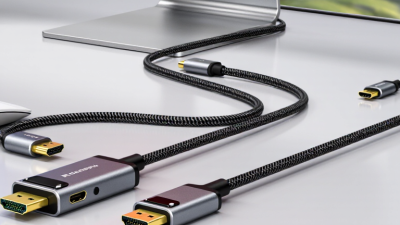 Top HDMI to D Port Cable for 4K Displays