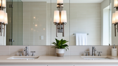 Why Should Wall Sconces Be Placed Beside Bathroom Mirrors?