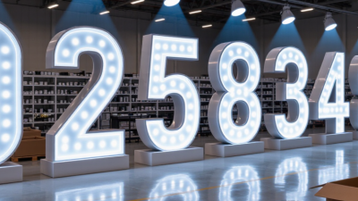 Top 10 Light Up Numbers Suppliers for Global Buyers
