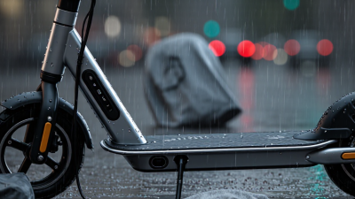 How to Waterproof an Electric Kick Scooter for Rain?