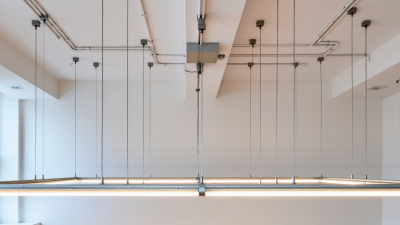 How to Hide Wires for Suspended Linear Lighting?