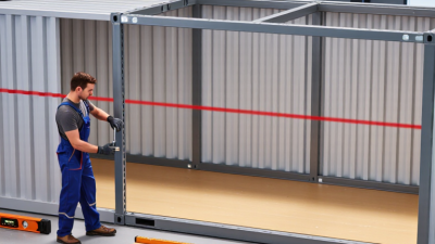 ¿Las mejores herramientas para ensamblar un contenedor flat pack?