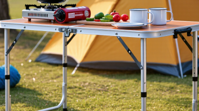 How to Choose the Best Folding Camping Table?