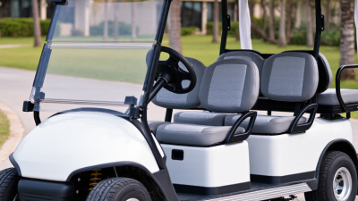 2026 Best Ways to Make Electric Golf Carts More Comfortable?