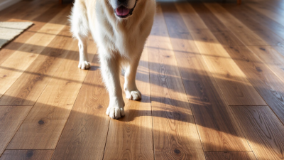 Why Is Hickory the Best Wood Flooring for Large Dogs?