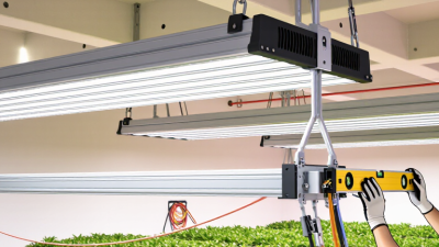 How to Hang Bar Grow Lights Safely?