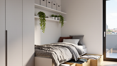 China Top 10 Small Bedroom Storage Ideas to Maximize Space