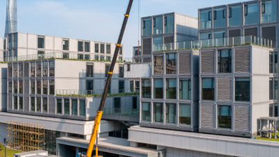 Como projetar um edifício comercial modular na China?