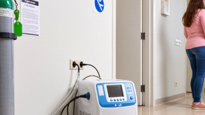 Como guardar equipamentos de oxigênio em casa com segurança?