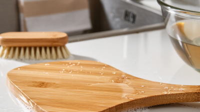 What Is the Best Way to Sterilize a Bamboo Rice Paddle?
