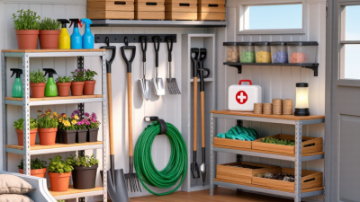 10 Tips to Organize a Small Garden Shed
