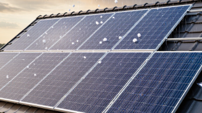 Top Ways to Protect Solar Panels From Hail Damage