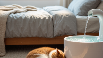 Why Is a Quiet Cat Fountain Better for Bedrooms?