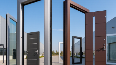 China Top 10 Aluminium Entry Door Manufacturers