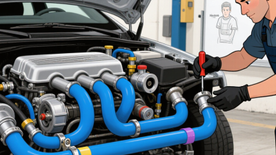 Como instalar mangueiras descartáveis ​​de silicone no motor?