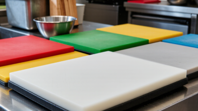 How to Choose Synthetic Boards for Professional Kitchens?