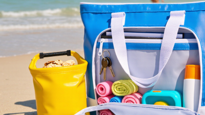 Como escolher uma boa bolsa de praia impermeável?