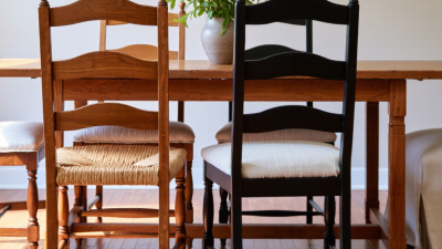 How to Update Old Dining Chairs Without Reupholstering?