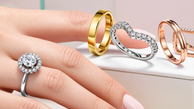 How to Choose a Wedding Band for a Halo Ring?