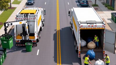 How to Choose a Side Loader or Rear Loader Garbage Truck?