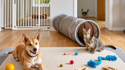 7 Best Ways To Maintain Safe Pet Play Environments?