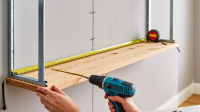 How to Install a Wooden Shelf What Tools Do You Need?