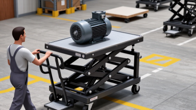 How to Choose the Right Lift Table Cart?