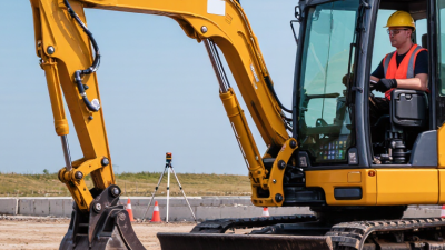 How to Control a Mini Excavator Joystick for Smooth Grading?