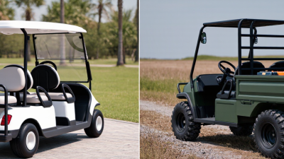 2026 Top Utility Carts vs Golf Carts What Is the Difference?