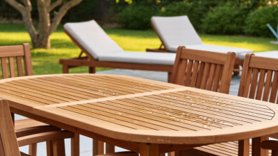 How to Maintain Teak Outdoor Furniture Without Graying?