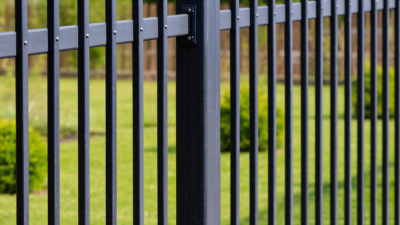 What Is the Best Black Aluminum Fence from China?