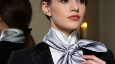How to Tie a Silk Foulard for Formal Events?