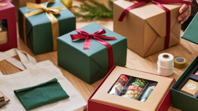 Como criar embalagens disponíveis para kits de presente?