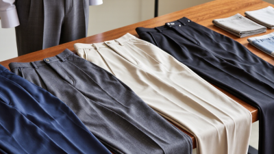 How to Source Pleated Dress Pants for Wholesale