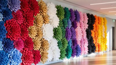 China Top 10 Paper Flower Colors for Corporate Branding?