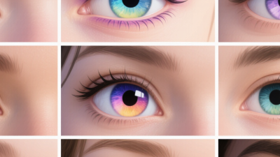 What Are the Top Types of Gradient Color Contact Lenses?