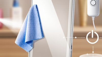 How to Clean a Vanity Mirror Screen Safely?