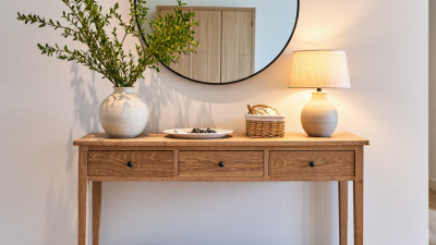 China Top Entryway Console Table How to Style It?