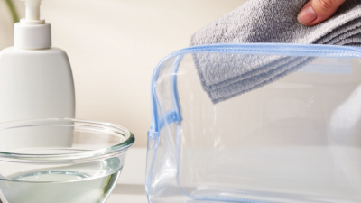 How to Clean a Clear PVC Makeup Bag?