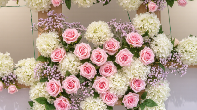 How to Make a DIY Silk Flower Wall Backdrop