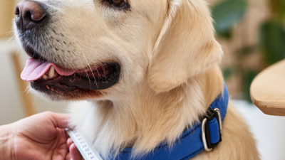 Qual o tamanho de coleira ideal para Golden Retriever?