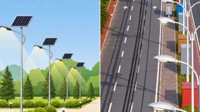China Top 10 Solar vs Main Power Lighting Differences?
