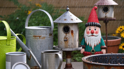 How to Stop Garden Decorations from Rusting