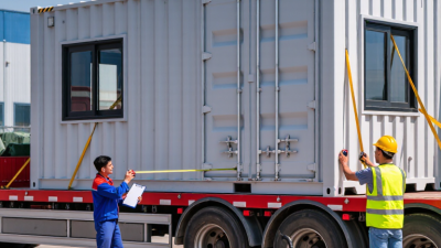 ¿Cómo transportar una casa contenedor plegable barata?