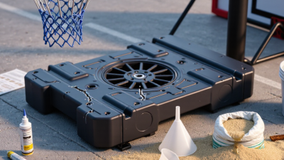 Top 10 Things to Fill a Leaking Portable Basketball Base?